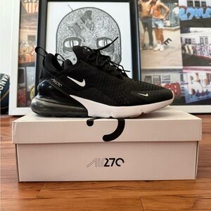 Nike Air Max 270 Black White Sneakers